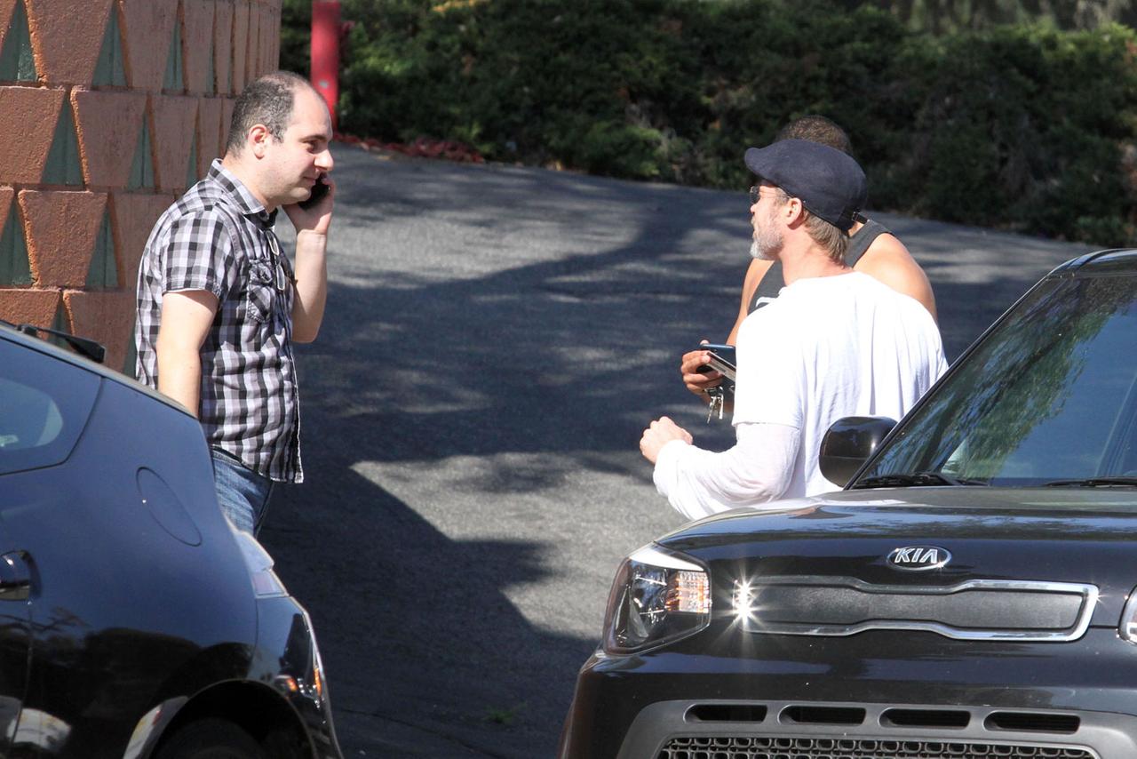 Brad Pitt Gets In Nasty Car Crash See The Photos!