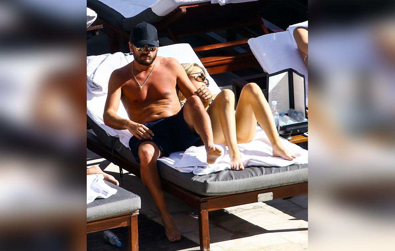 //scott disick cheating bikini girl smoking miami