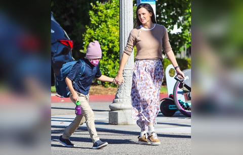 jennifer garner samuel affleck los angeles parenting