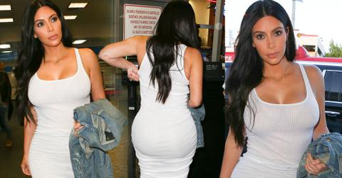 Kim Kardashian Burbank Photos