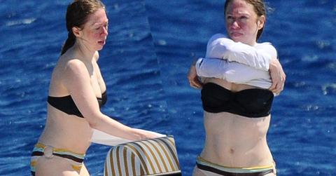 Chelsea Clinton Bikini Photos With Husband In Italy