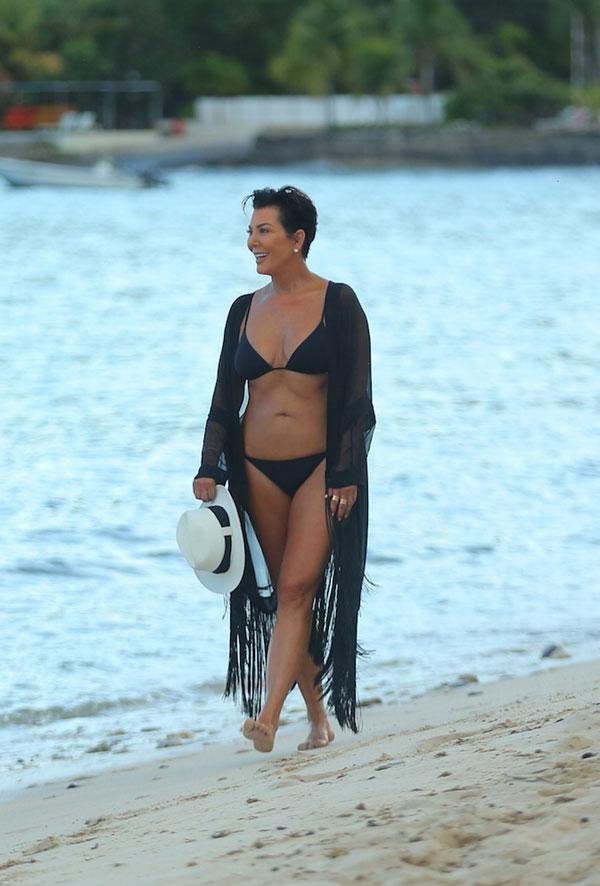 //kris jenner bikini st barts