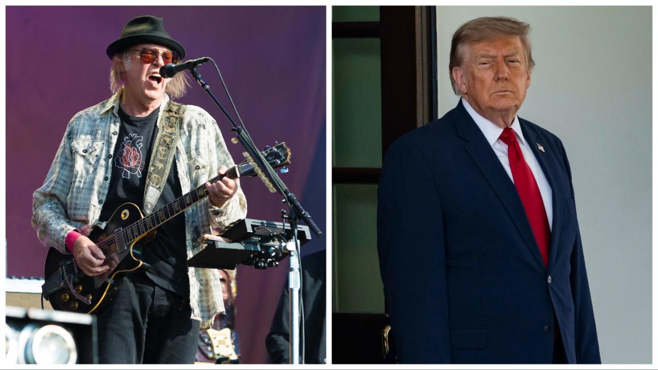 Neil Young and Donald Trump