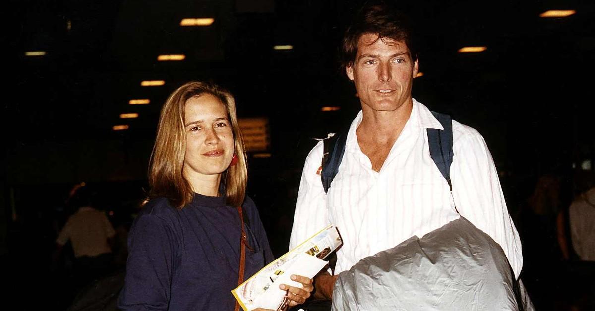 Dana and Christopher Reeve.