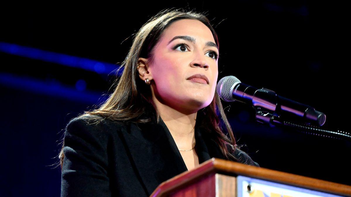 A photo of Rep. Alexandria Ocasio-Cortez