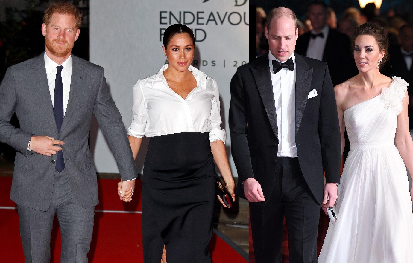 Meghan Harry William Kate Splitting Staff Amid Feud