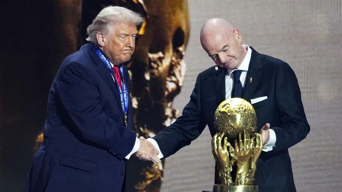 picture of Gianni Infantino and Donald Trump