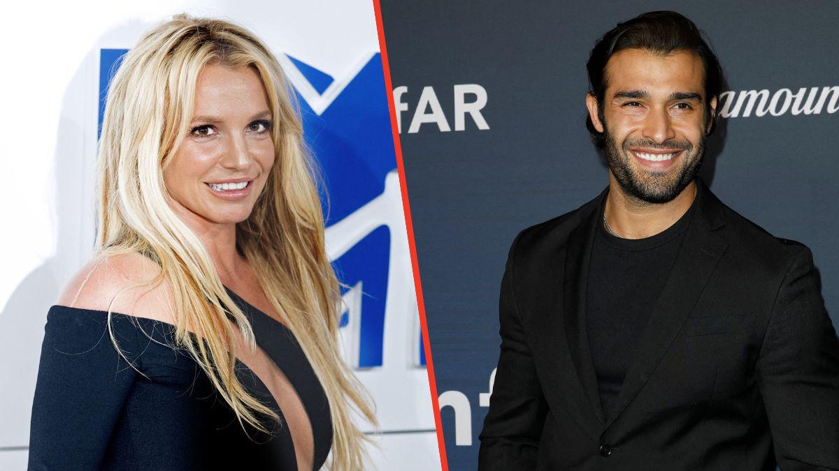 Photo of Sam Asghari and Britney Spears