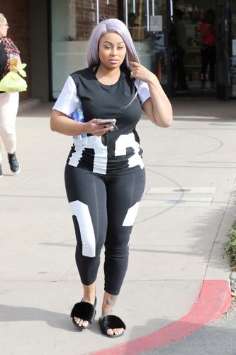 Blac Chyna Steps Out Showing 18-Pound Weight Loss Since Her C-Section