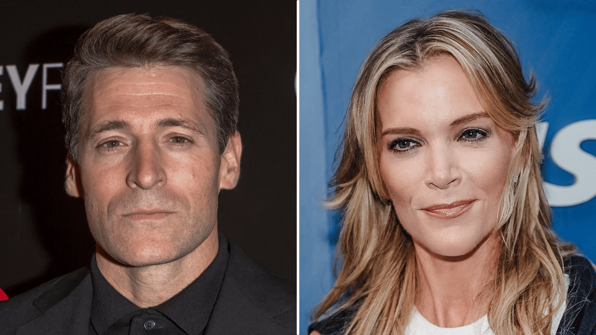 Split photo of Tony Dokoupil, Megyn Kelly