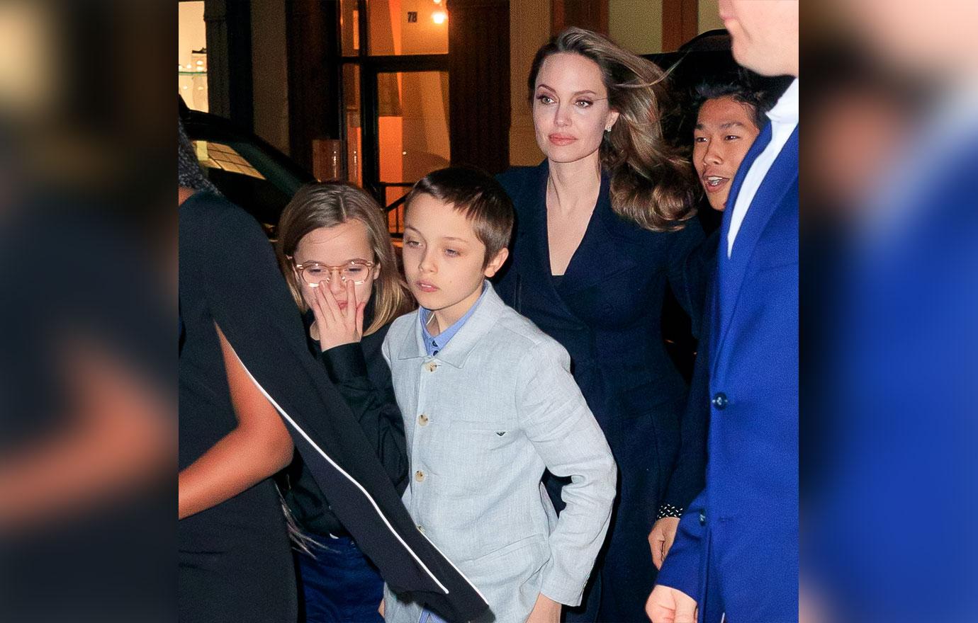 Angelina Jolie Children New York City