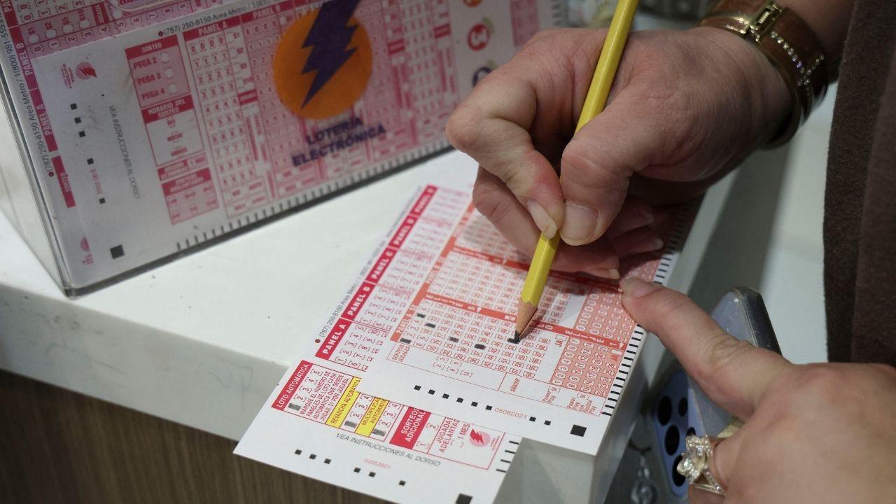 Photo of powerball tickets