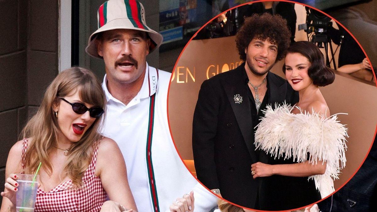 Selena Gomez and Benny Blanco are reportedly set to lead Taylor Swift and Travis Kelce's wedding party.