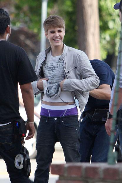 //justin bieber fight purple underwear _ _