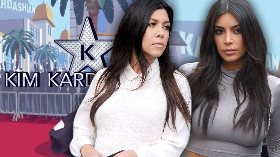 Kardashians At War! Kourtney Sends Legal Letter To Kim Over Game App