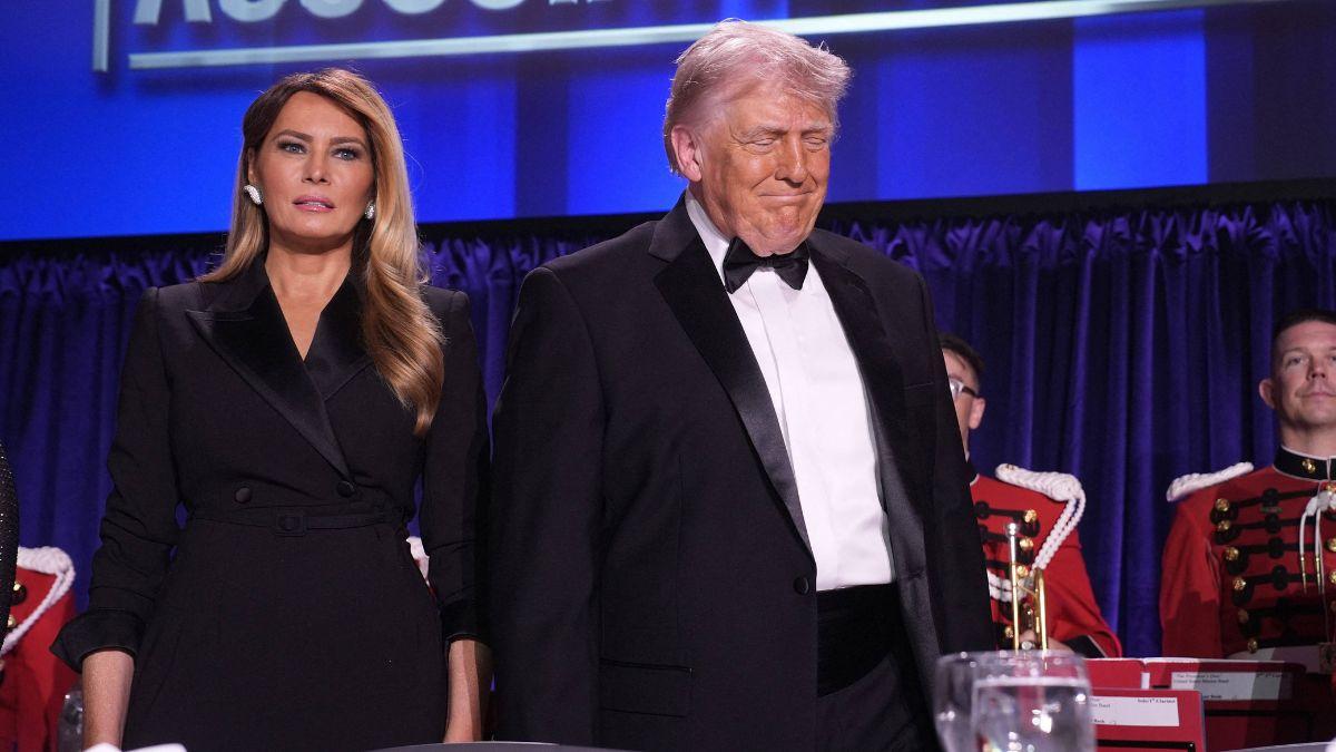 image of One officer was shot but saved by a bulletproof vest, Trump confirmed.