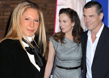 Diane Lane, Josh Brolin Barbra Streisand