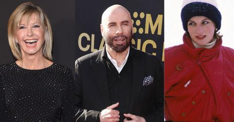 john travolta love triangle princess diana olivia newton john