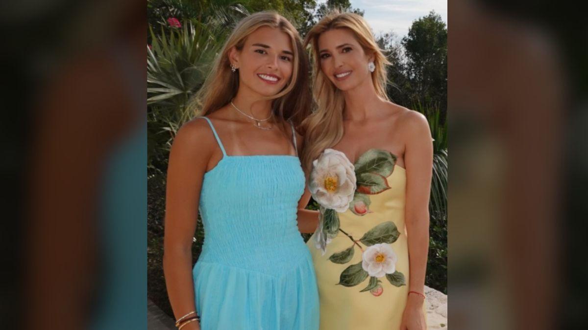 Photo of Kai and Ivanka Trump