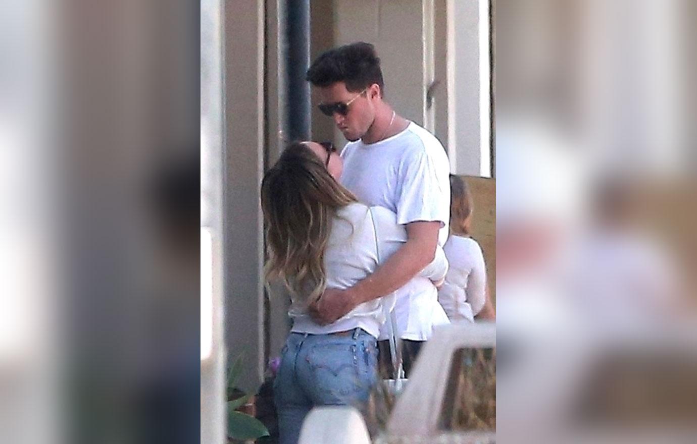 Hilary Duff PDA new man