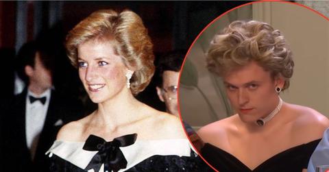 Photo of Princess Diana and Jack Shepherd
