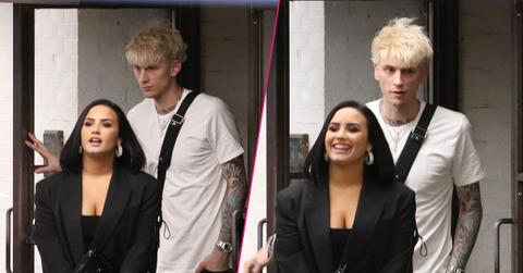 Demi Lovato Spotted In L.A. With Rapper Machine Gun Kelly