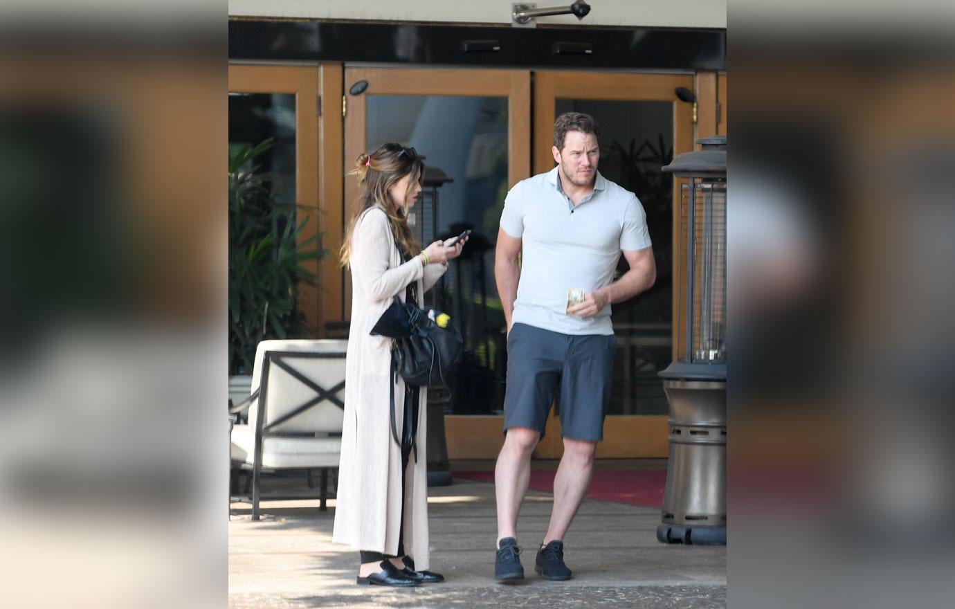 Chris Pratt Meets Katherine Schwarzenegger Parents