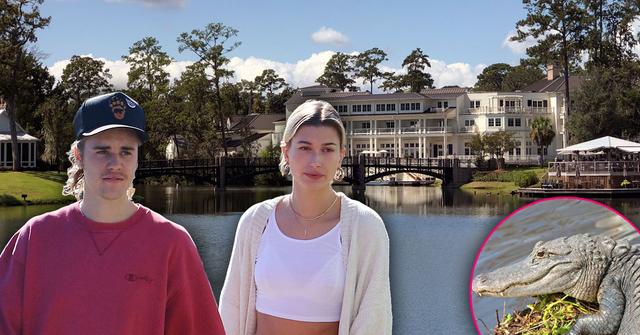 Justin Bieber and Hailey Baldwin’s guests warned about giant alligators at South Carolina wedding venue