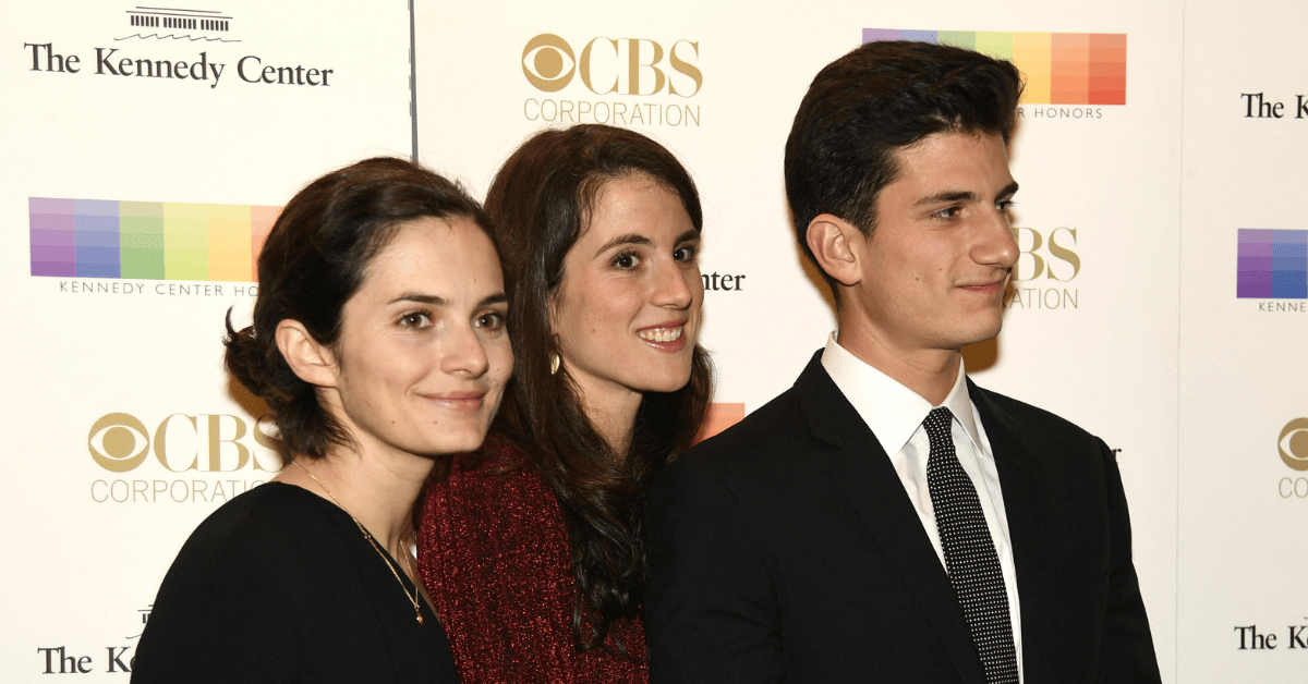 Photo of siblings Rose, Tatiana and Jack Schlossberg