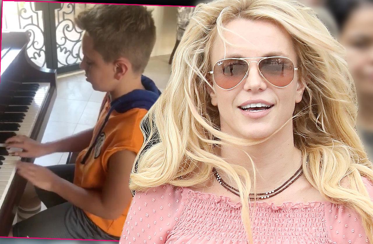 //Britney spears son jayden musical potential pp