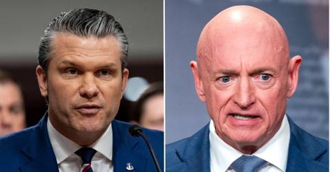 Photo of Pete Hegseth, Mark Kelly