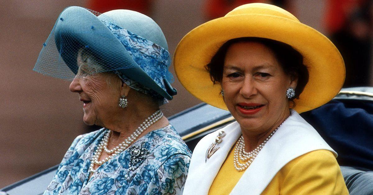 Photo of Queen Mother and Princess Margaret