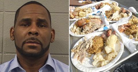 r kelly thanksgiving meal