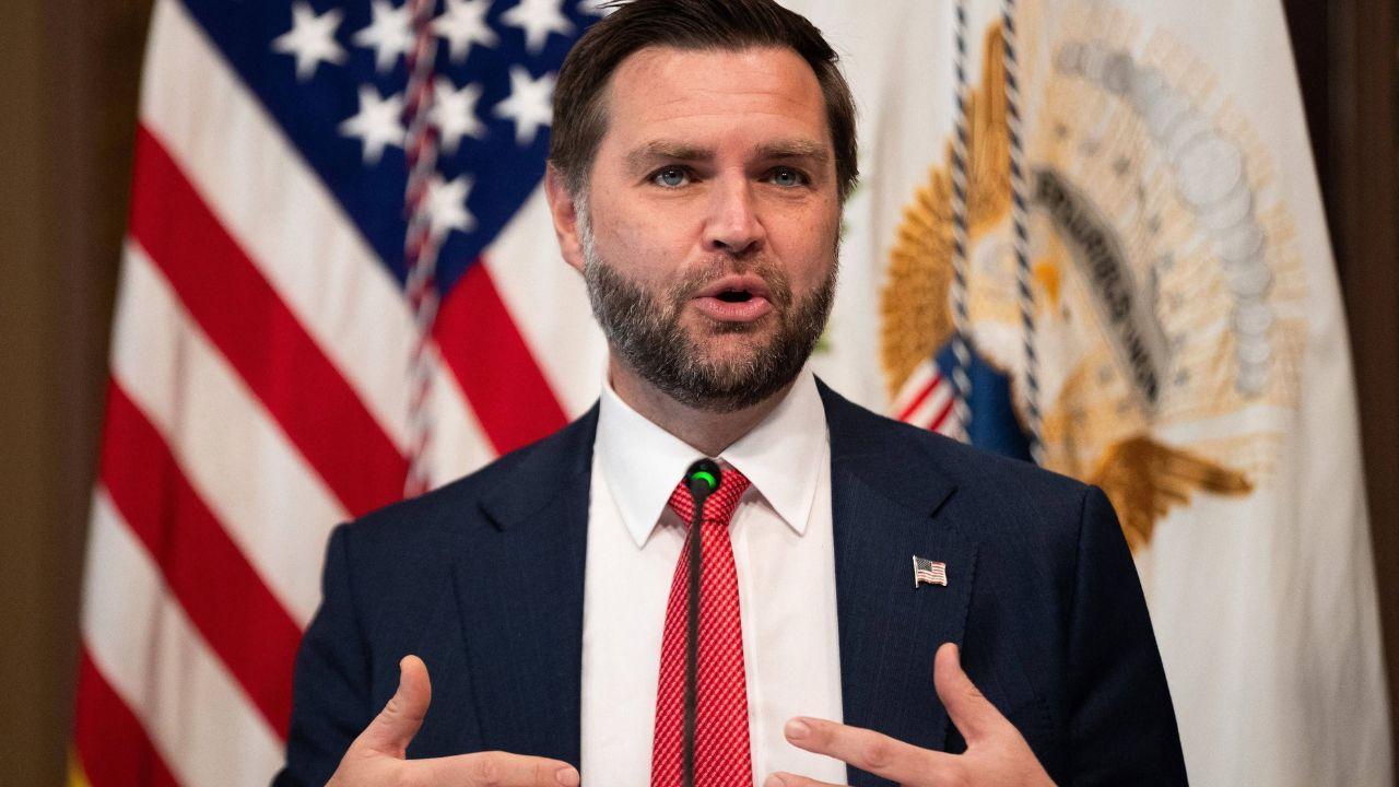 JD Vance joked he'd buy a protester's flight to Mexico.