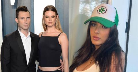 adam levine his wife the ig model sumner pp