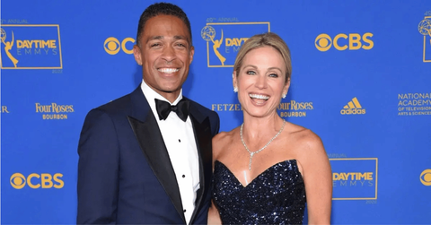 Photo of T.J. Holmes and Amy Robach