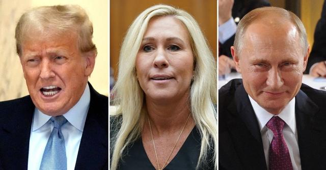 donald trump marjorie greene vladimir putin kremlin truth america media