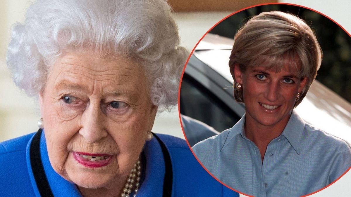 Photo of Queen Elizabeth II and Princess Diana