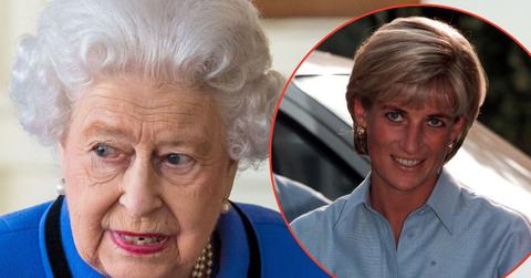 Photo of Queen Elizabeth II and Princess Diana