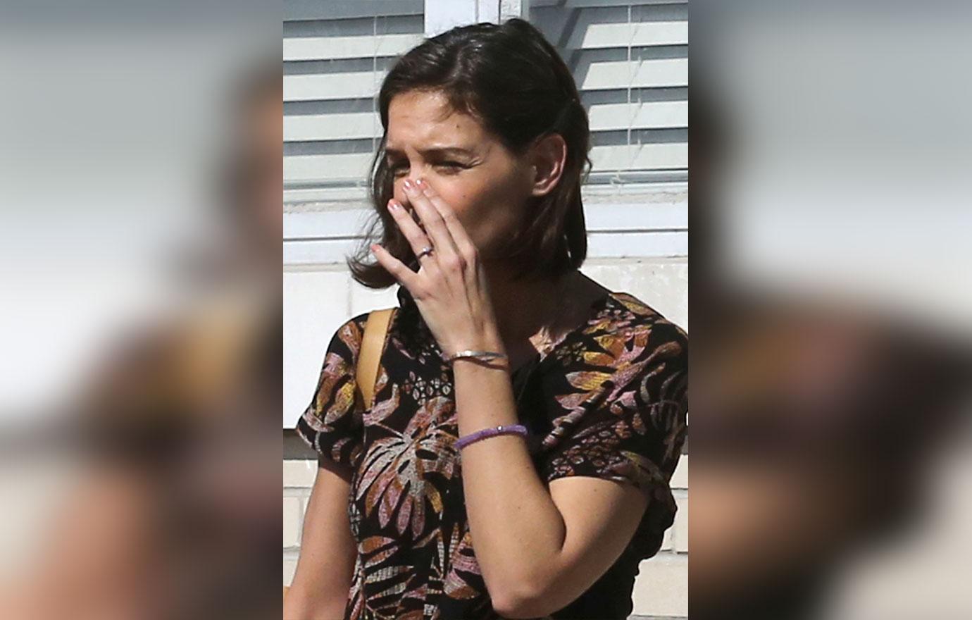 Katie Holmes Engaged Ring New orleans movie