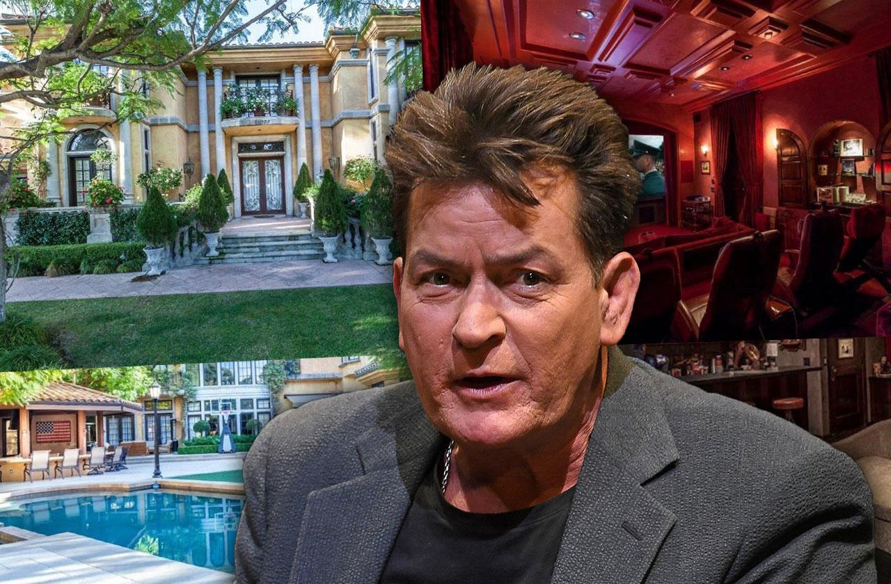 //charlie sheen house photos beverly hills sale mansion pp