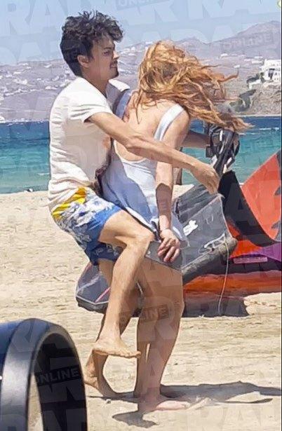 Lindsay Lohan Fiance Fight Beach Abusive Engaged