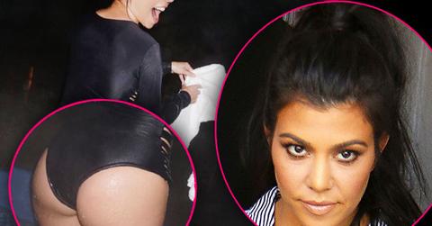 //kourtney kardashian photoshopped butt photo fail pp
