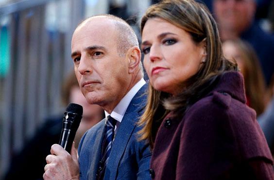 //matt lauer  years today show savannah guthrie appearance pp