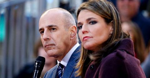 //matt lauer  years today show savannah guthrie appearance pp