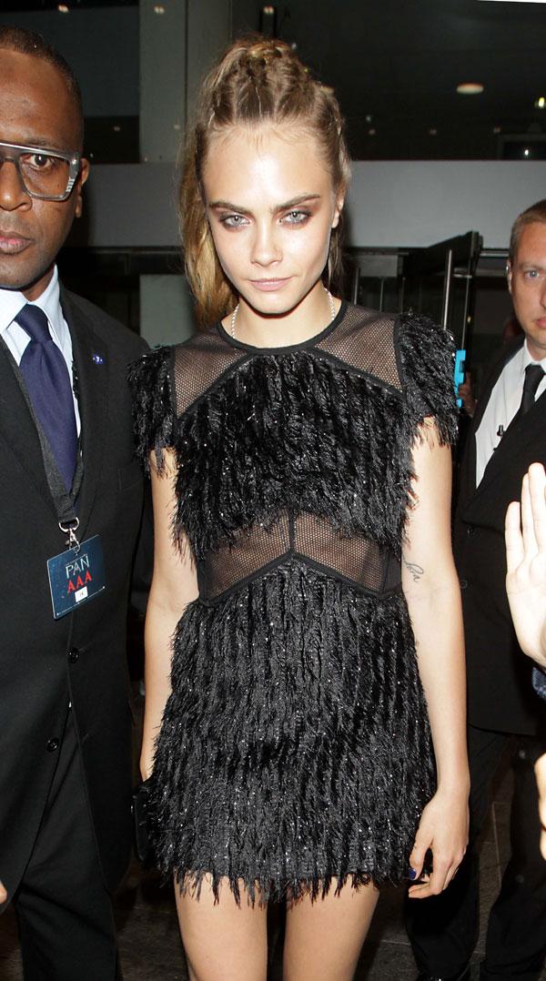 Cara Delevingne Wardrobe Malfunction