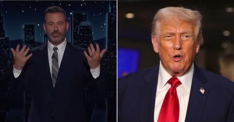 picture of Jimmy Kimmel and Donald Trump