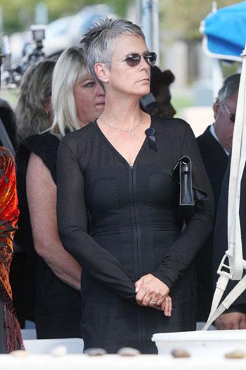 PHOTOS: Jamie Lee Curtis And Others Attend Tony Curtis' Funeral