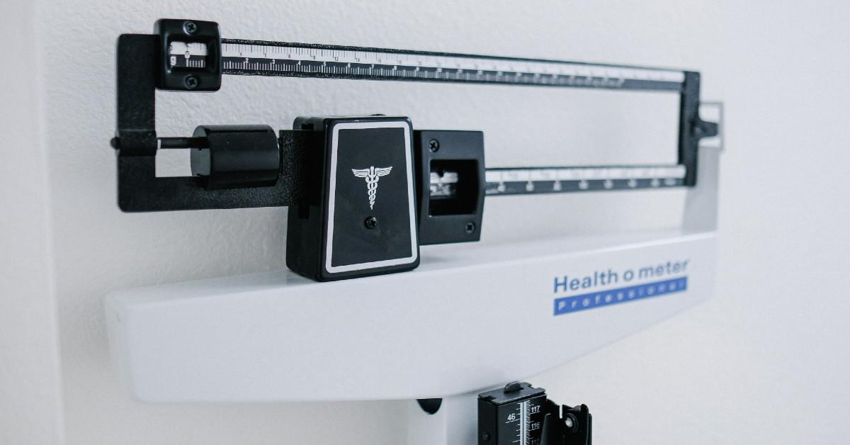 Photo of weighing scale