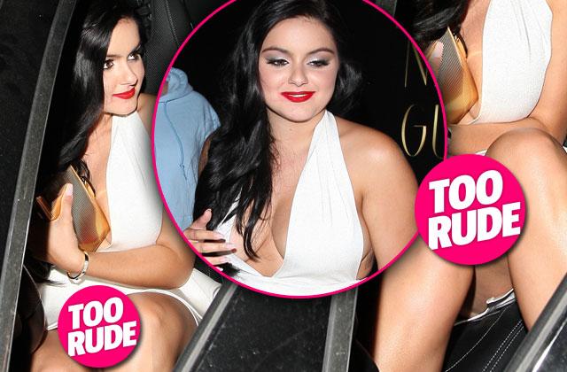 Ariel Winter Wardrobe Malfunction Underwear Dress